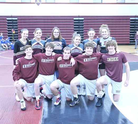 2020 Mustang wrestling seniors